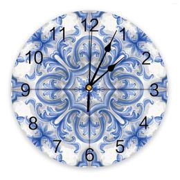 Wall Clocks Bohemian Style Ethnic Retro Home Decor Modern Kitchen Room Bedroom Living Clock