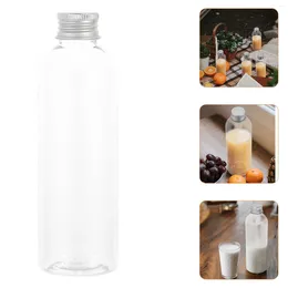 Water Bottles Household Juice Multi-Function Plastic Convenient Empty Aluminium Cap Beverage Bottle