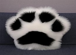 Creative Panda Paw Shape Cushion Seat Pad Home Car Bed Sofa Throw Pillow With Filling Cute Cat Paw Cushions Bedroom Tatami Decor 26029439