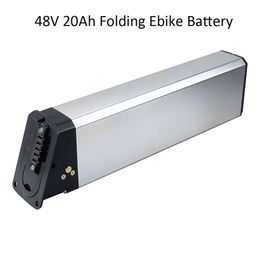 Replace G-Force New T42 Folding Ebike Battery 48V 20Ah 960Wh 750W 1000W Hidden Tube Battery Pack with Charger