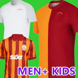 2023 24 Galatasaray Mens Soccer Jerseys Special Edition MICHAEL SERI FALCAO BELHANDA LUYINDAMA MOSTAFA FEGHOULI DIAGNE LEMINA Home Away 100th Football Shirts