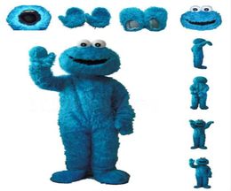 Sesame Street Cookie Monster Mascot Costume Elmo mascot costumeFancy Party Dress Suit 304Q2992433