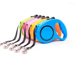 Dog Collars Leashes Retractable Puppy Lead Cat Nylon Durable Roulette Dogs Extension Running For Walking Harness Automatic