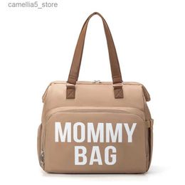 Diaper Bags Single Shoulder Mommy Diaper Bags Mother Large Capacity Travel Nappy Backpacks with changing mat Convenient Baby Nursing Bags Q231127