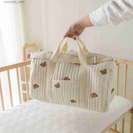 Diaper Bags Large Maternity Pack Baby Diaper Bag for Mommy Stroller Nappy Organizer Portable Luggage Tote Bags Travel Changing Messenger Bag Q231127