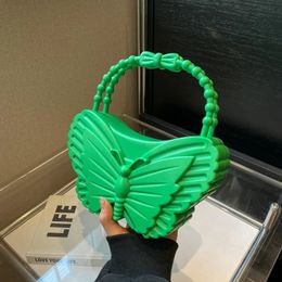 Evening Bags Fashion Butterfly Shape Women Pvc Clutch Bag Brand Design For Ladies Party Purse Wedding Female Clutches 231127