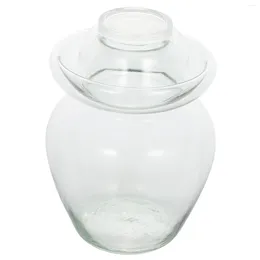 Storage Bottles Food Containers Kimchi Altar Large Capacity Pickle Can Mason Jar Practical Tank