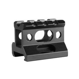 50pcs Tactical 20mm Picatinny Rail Scope Riser Mount for Optics Scope Sight 3 Slots Bracket Adapter