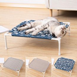 Mats Pet Cat and Dog Kennel Military Cat Bed Canvas Hammock to Increase Breathable and Durable Small and Medium Pet Bed Four Seasons