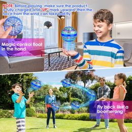 Novelty Games Flying Orb Ball Toys Hover Boomerang Spinner Safe For 6Add Year Old Kids Boys Girls Magic Controller Mini Drone Balls Wi Amo34