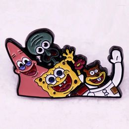 Brooches The Underwater World Classic Cartoon Roles Collection Enamel Pin Brooch Jewellery Accessorise Your Jacket Bag