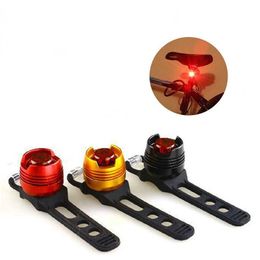 Bike Lights Bicycle Safety Warning Taillights Aluminum Alloy Waterproof Bike Rear Light Bicycle Accessories LED Red Light for Cycling MTB P230427