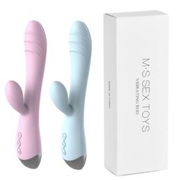 Sex Toy Massager 10 Frequency Dildo Vibrator Wand Toys for Women Female Dual Motor g Spot Clitoris Stimulator