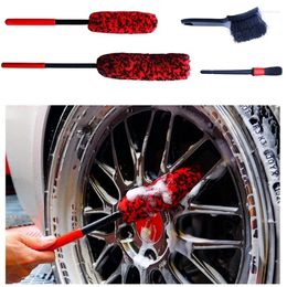 Car Wash Solutions Wheel Brush Kit For Cleaning And Tyre Soft Detailing Stiff