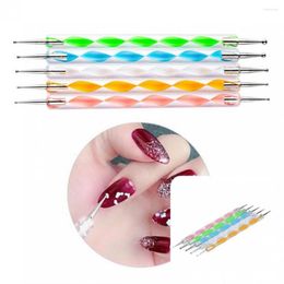 Nail Brushes Art Brush Vintage Exquisite Multifunctional Double-Head Painting Pen For Personal Use