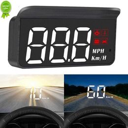 2022 M3 Digital Car HUD Head Up Display GPS Windshield Projection Speedometer with Over Speed Alarm Fatigue Driving Reminder