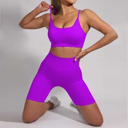 Yoga Outfit Yoga Sets Short Seamless SportsWear Women Sport Fitness Suit Sport Outfit For Woman Gym Clothing Workout Clothes Athletic Wear P230504