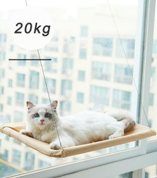 Mats Pet Cat Window Hammock Bed Bearing 20kg Sunny House For Cats Bed Lounger Suction Hammocks Shelf Comfortable Bed Pets Supplies