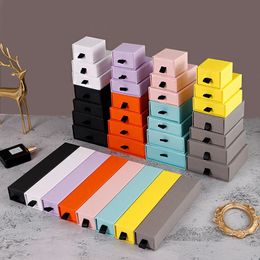 Gift Wrap 10pcs Exquisite Packaging Box Jewelry Box Jewelry Stud Earring Box Ring Earring Carton Pendant Necklace Bracelet Gift Box 231127