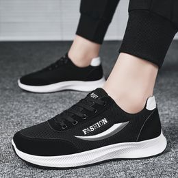 2023 Classic Fashion Comfortable Casual Shoes for Mens Breathable Black white Red Blue Athletic Shoes Jogging Shoe 5687e4