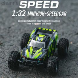 Electric/RC Car 1 32 RC Racing 2.4GHz Mini Off-load 20km/h High-speed Brushed Motor LED Light Remote Control Toy For Boys