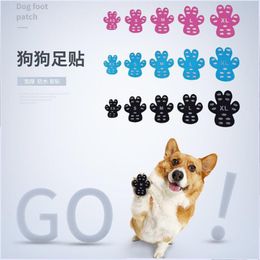 Shoes 20pcs/set Oneoff Dog Shoe Oneoff Dog Foot Patches Antiscalded Dust Dog Shoepad