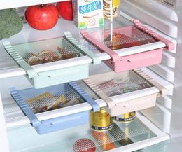 Storage Bottles Jars Kitchen Fridge Organiser Adjustable Refrigerator Rack zer Shelf Holder Pullout Drawer37459186544290