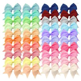 Hair Accessories Children Bow Clip Handmade Dovetail Angle Ribbed Ribbon Baby Bangs Wholesale
