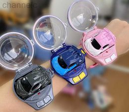 Diecast Model Cars Toys for Boys Mini Watch Control Car Rc Portable Dinosaur Electric Racing Drift Driving Remote Vehicle