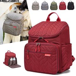 Diaper Bags Fashion Mommy Diaper Bags Backpack Maternity Large Capacity Travel Nappy Backpacks Stroller Organiser Baby Bags for Baby Care Q231127