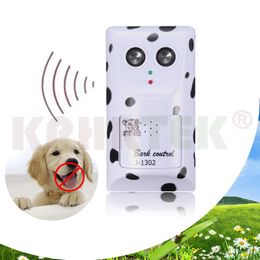 Repellents Original Dog Anti Bark Voice Sensor Ultrasonic Deterrent Stop Barking Training Control 1528nf