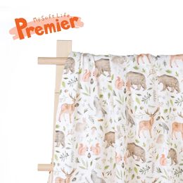 Blankets Swaddling Kangobaby #My Soft Life# High Density Muslin Premier Quality Digital Print Baby Swaddle Blanket 230426