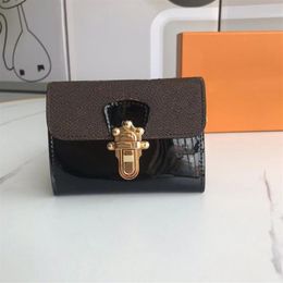 High Quality Women purse Top Starlight with box designer Fashion Genuine Leather All-match ladies single zipper Classic purses lea269f