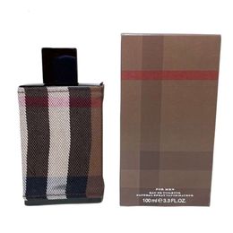 Top Quality 100ml London Men And Women Tobacco Perfume Fragrance Cologne For Lasting Gentleman Amazing Smell Portable 3.3OZ