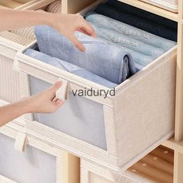 Storage Boxes Bins Visible Clothes T-Shirts For Wardrobe Organizers Artifact Jeans Underwear Pants Organizer Box Cabinet Drawervaiduryd