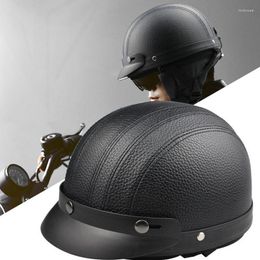 Motorcycle Helmets Durable PU 2023 Half Face Helmet Universal Baseball Head Protection Safety Hard Hat Supplies