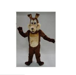 Best Sale Lovely Wolf Suit Animal Cartoon Mascot Costume Christmas Fancy Dress Halloween Mascot Costume