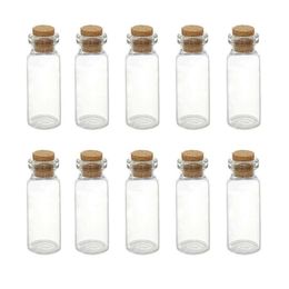 Mini Glass Cork Bottles Jars Wish Mini Vials Bottle for Wedding Wishing Birthday Cmtmt