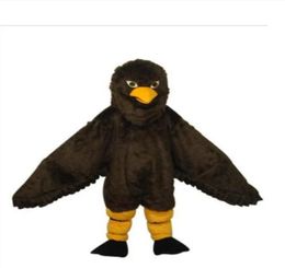Cute Deluxe Cute Brown Eagle Party Mascot Costume Christmas Fancy Dress Halloween Mascot Costume