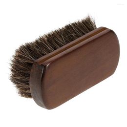 Curly Hair Tools Beard Brush Bristle Men Mustache Shaving Horse Horsehair Multipurpose Daily Travel