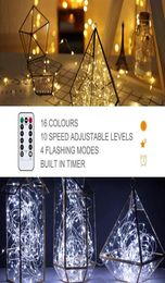 5M20M LED String Lights Garland Street Fairy Lamps Christmas Outdoor Remote For Patio Garden Home Tree Wedding Decorationa033525593