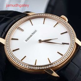 Ap Swiss Luxury Watch Men's Automatic Machinery 15182or 18k Rose Gold Material Original Set Watch Single Watch