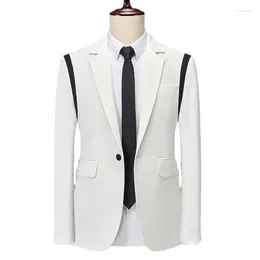 Men's Suits 5xl Blazers Men Brand Jacket Fashion Slim Casual Coats Handsome Masculino Business Jackets Quality Tops