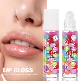 Lip Gloss Macaron Warm Feeling Color Changing Lip Oil Moisturizing Care Lip Balm
