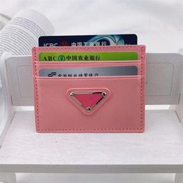 Fashion Wallet Credit Card Holder Pouches Leather Passport Cover ID Business Mini Pocket Travel for Men Women Purse Case Driving L216o