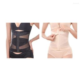 Belts Lace Pattern Postpartum Corset Belly Contracting Hip Lifting Women Seamless Waist Trainer High Stretch