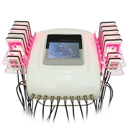 Lipo Laser Slimming Lipolaser Liposuction Machine 14 Pad Lipo Lasers Lllt Diode Cellulite Removal Fat Loss Home Salon Use Machine177