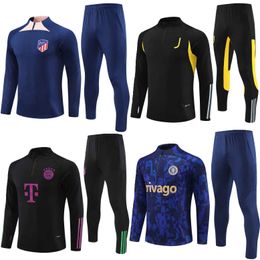 2023 2024 Soccer Jersey Long sleeve Survetement mAnS ItAlY CiTy MiAmI Argentina Portugal Tracksuit PULISIC MOUNT HAVERTZ STERLING training SET KOULIBALY KANTE