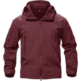 Men's parka bomber jacket men Soft Wool Lightweight Soft Shell jacket Coat Polyester size S-XXL 5L5D3