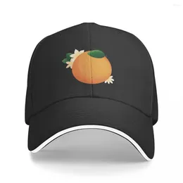 Ball Caps Orange Baseball Cap Sunhat Luxury Sun Men'S Hats Women'S